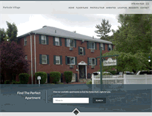 Tablet Screenshot of parksidevillagelowell.com